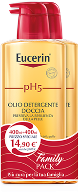 EUCERIN PH5 OLIO DOCCIA 400 ML - PACCO DOPPIO